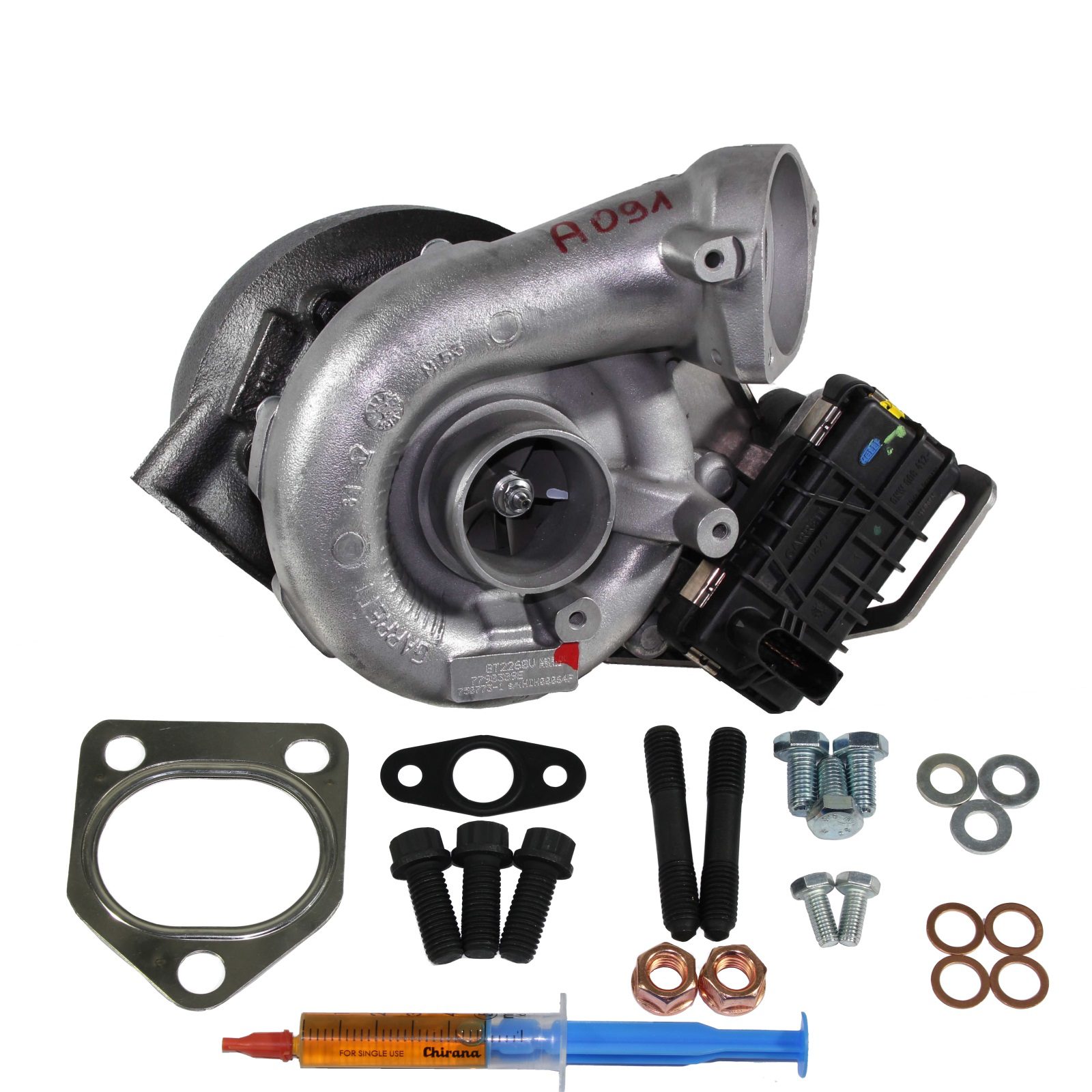 Turbolader BMW 3er 330d E46 150kW 204PS M57N 750773-15 + Montagesatz 1 750773-15