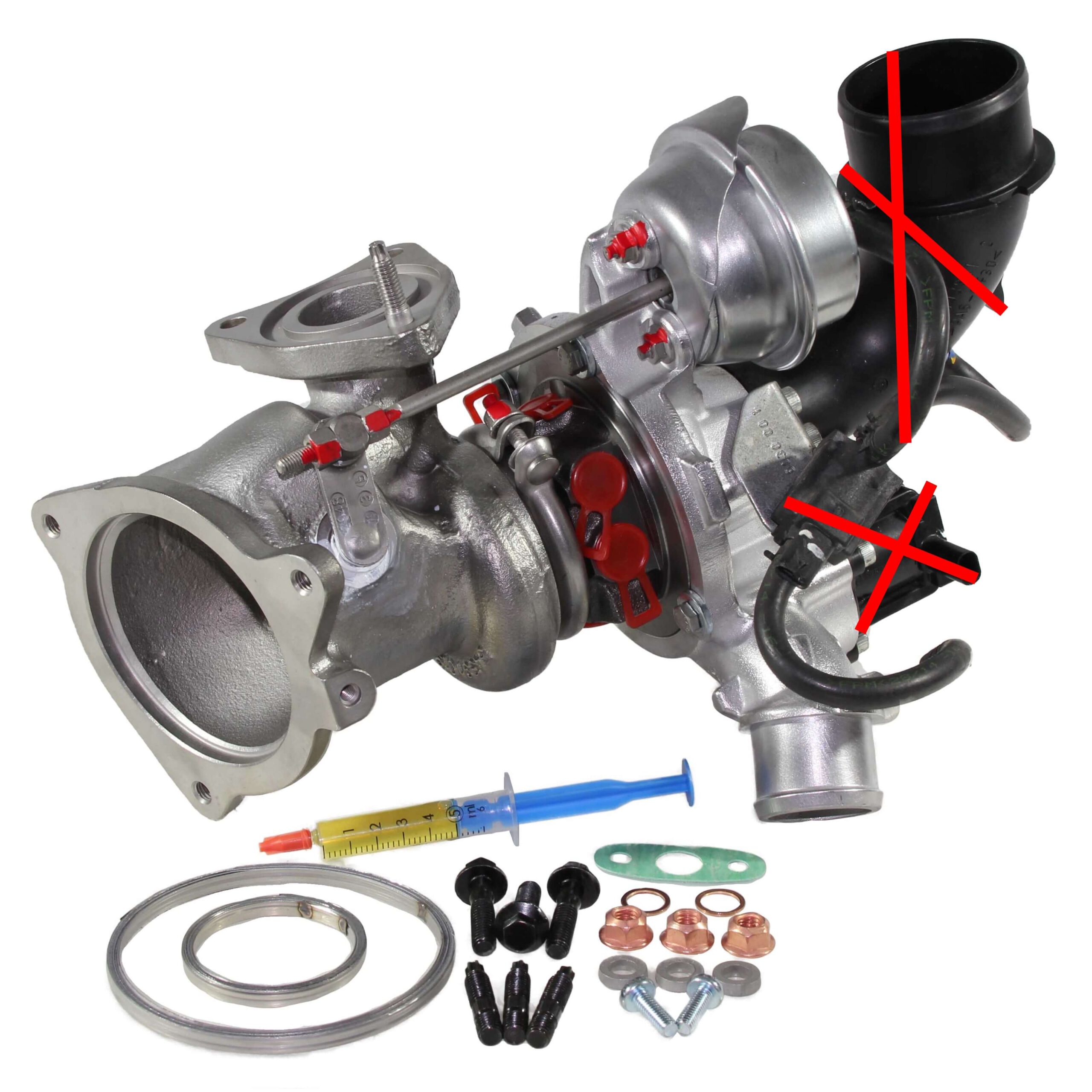 Turbolader für FORD VOLVO 1.6EcoBoost 150PS-182PS 54399700131 + Montagesatz 1 54399700131