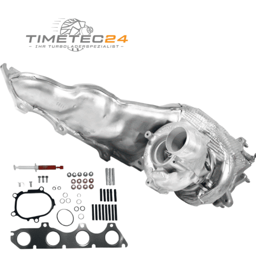 Turbolader für AUDI 4.0l rechte Seite 9VA17 079145722 + Montagesatz