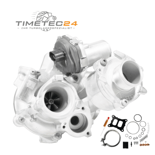 Turbolader für AUDI 186-200PS 06K145654J CZPA 2.0 1984 ccm + Montagesatz
