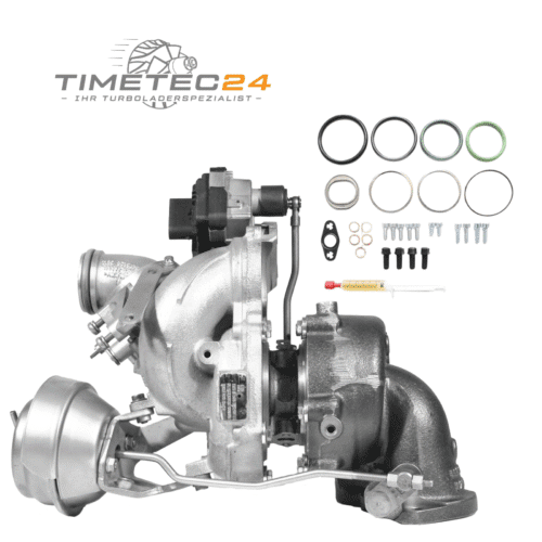 Turbolder für BMW 3.0 53039900403 N57 D30 C 280 kW + Montagesatz