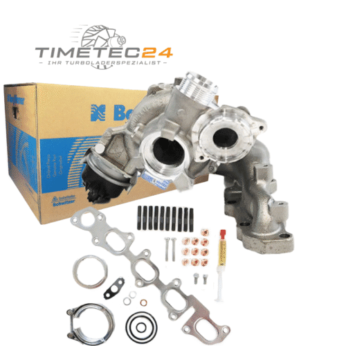Neuer Original Turbolader Skoda VW 120PS 1.6TDI 1598ccm 16359880040 +Montagesatz