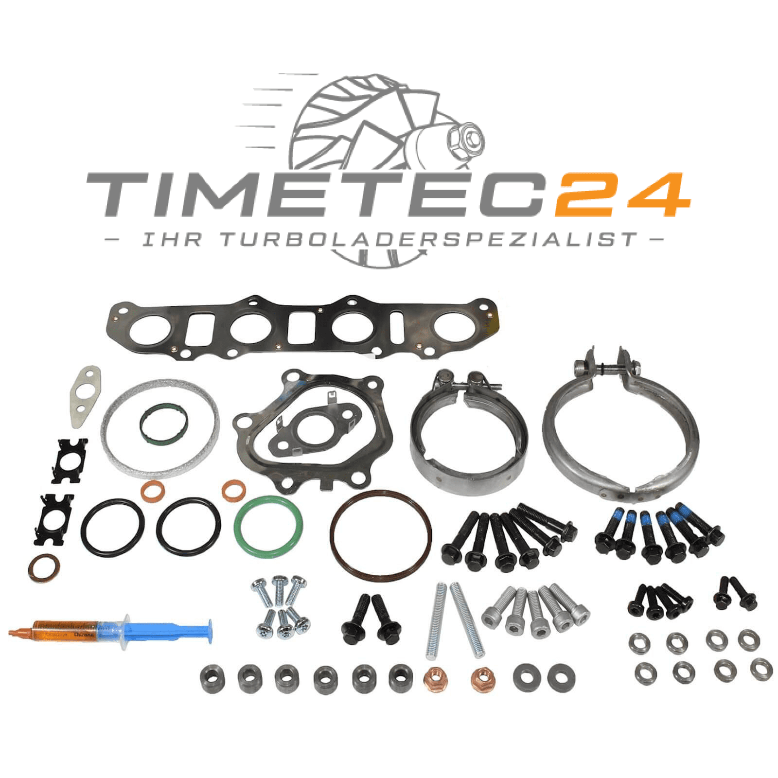 Original Dichtungssatz BiTurbo VOLVO 190PS-241PS 18539700071 + Starter-Keramiköl 1 Original Dichtungssatz BiTurbo VOLVO 190PS-241PS 18539700071 + Starter-Keramiköl