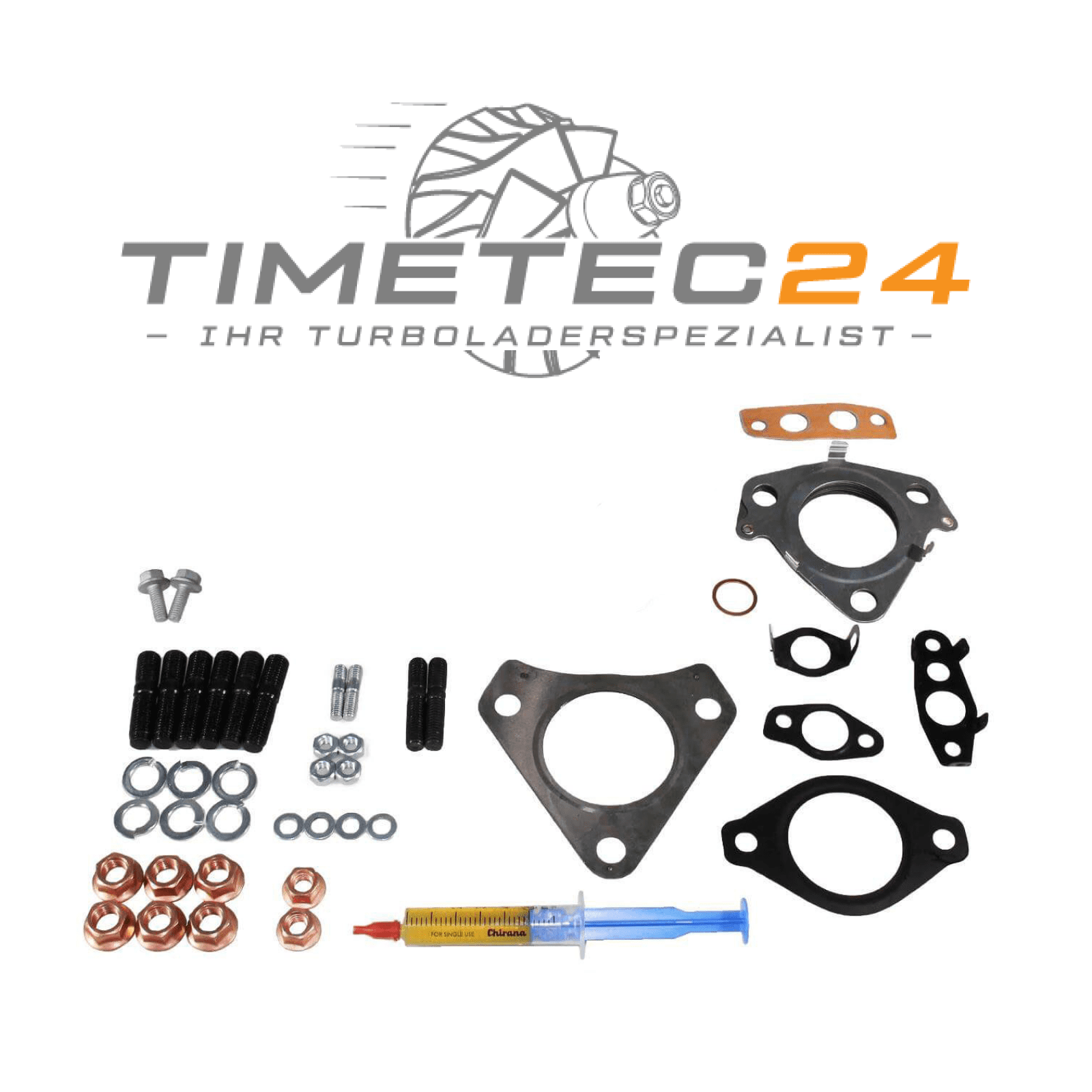 Original Dichtungssatz Turbolader HONDA 2.2 150PS 782217-3 + Starter-Keramiköl 1 Original Dichtungssatz Turbolader HONDA 2.2 150PS 782217-3 + Starter-Keramiköl