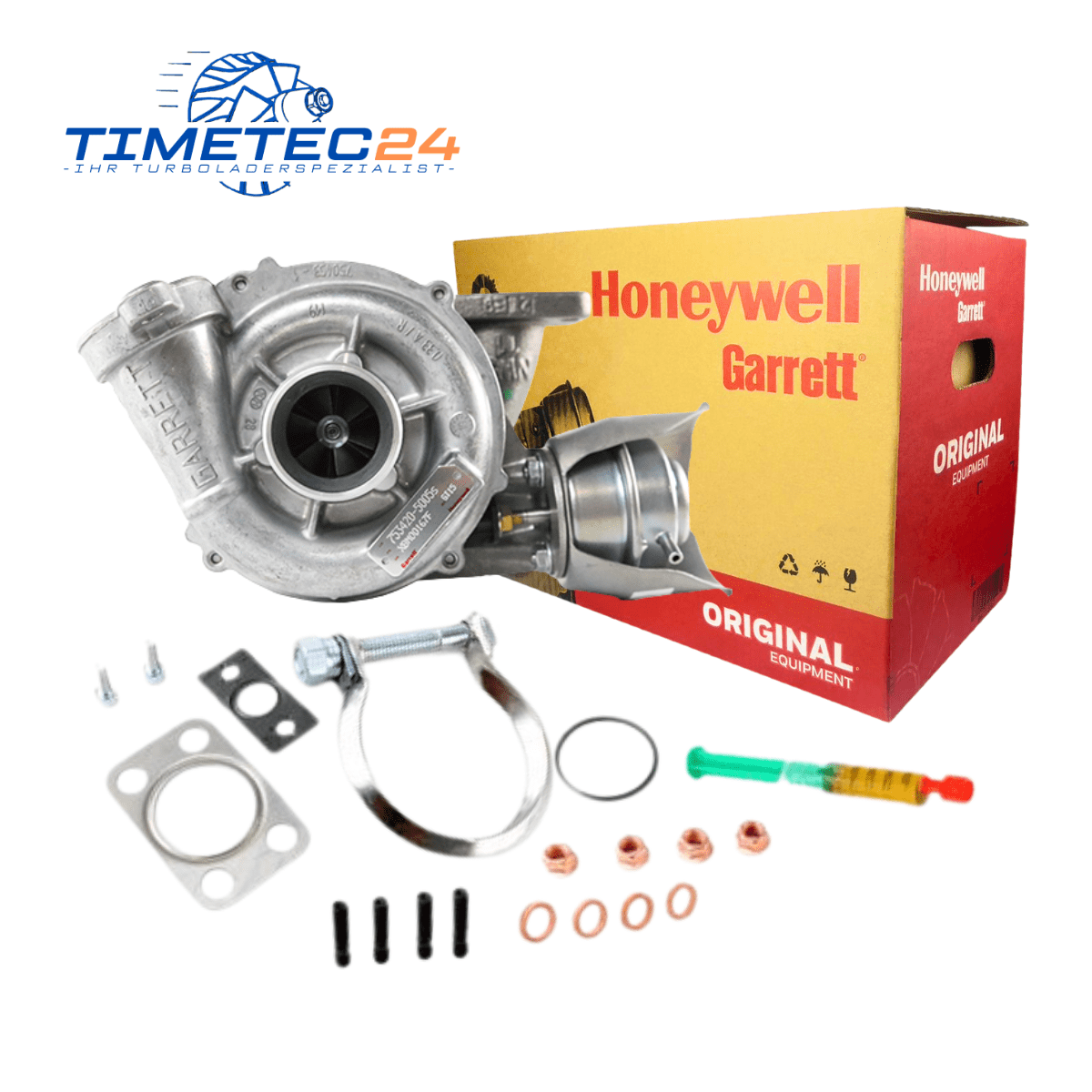 Original RED Turbolader BMW CITROEN FORD MAZDA 1.6D 75-111PS 753420-9006S + Montagesatz 1 Neuer Original Turbolader BMW CITROEN FORD MAZDA 1.6D 75-111PS 753420-9006S + Montagesatz