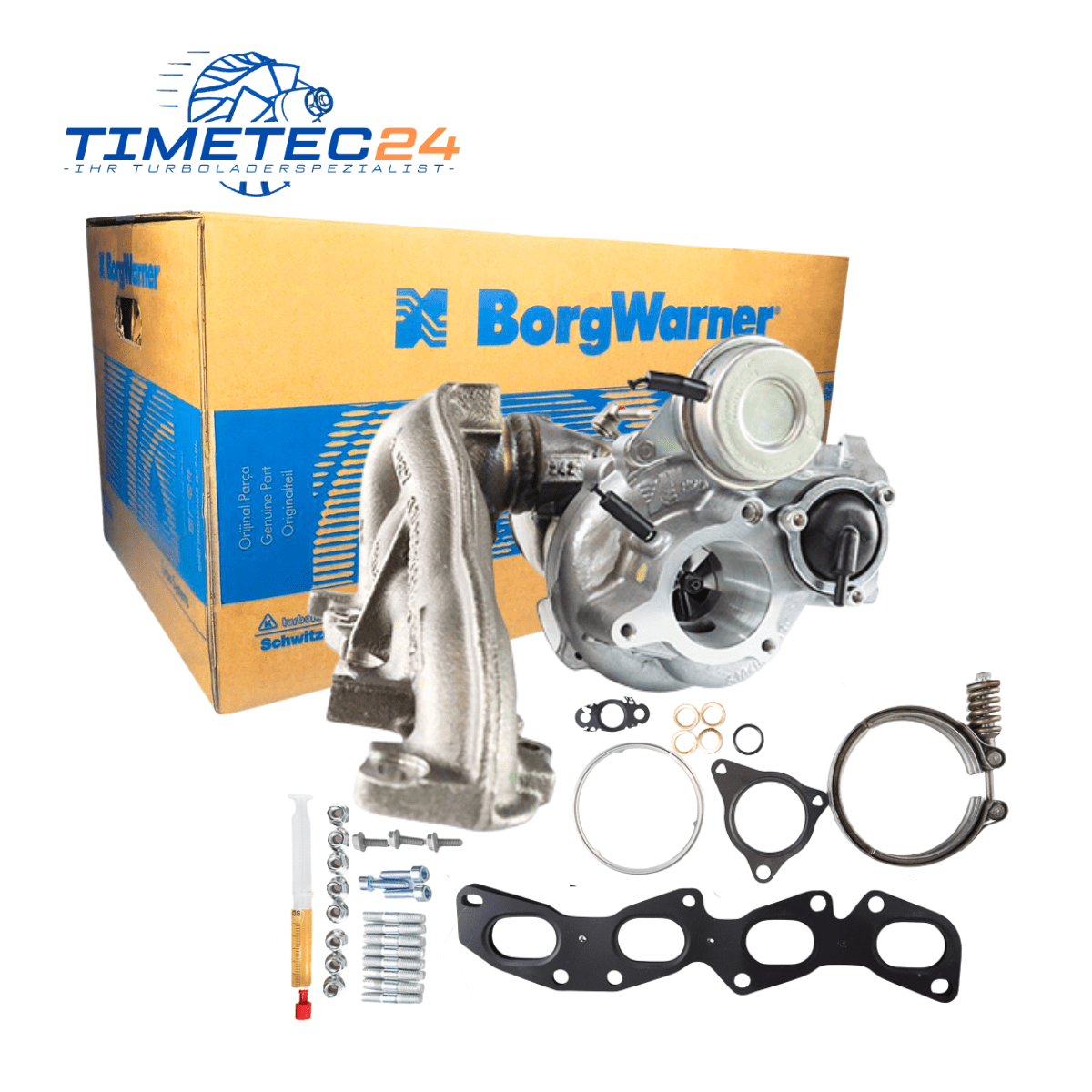 Original RED Turbolader Alfa Romeo 159 / Brera, Lancia Delta 1.8 TBi – 55232225 / 53039700149 + Montagesatz 1 Original RED Turbolader Alfa Romeo 159 / Brera, Lancia Delta 1.8 TBi – 55232225 / 53039700149 + Montagesatz