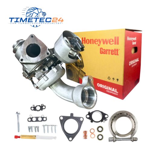 Original RED Turbolader CITROËN PEUGEOT 2.0 HDi – 9677052780 / 7832483 + Montagesatz