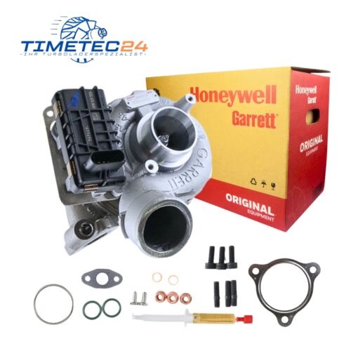 Original RED Turbolader PORSCHE VW 3.0 TDI quattro – 95512302500 / 7764705003S + Montagesatz