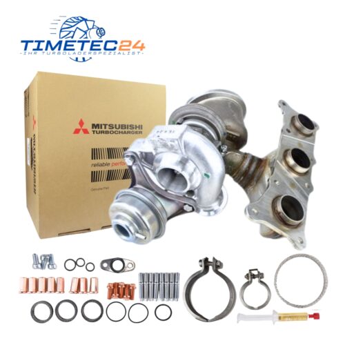 Original RED Turbolader ALPINA BMW 335 i – 2470364 / 4913107088 + Montagesatz