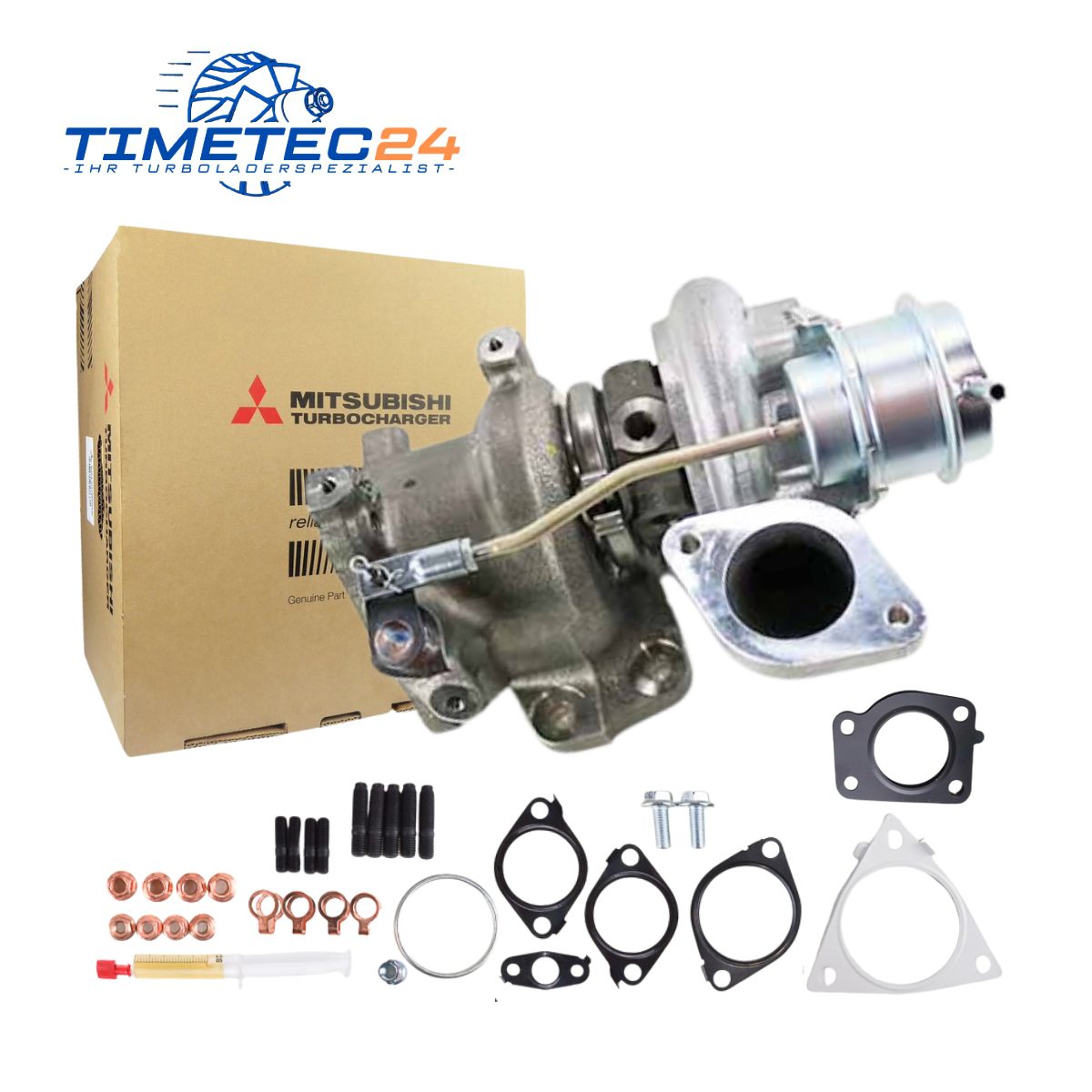 Neuer Original Turbolader NISSAN 1.6 DIG-T 4x4 – 1KC1C / 4933500880 + Montagesatz 1 Neuer Original Turbolader NISSAN 1.6 DIG-T 4x4 – 1KC1C / 4933500880 + Montagesatz