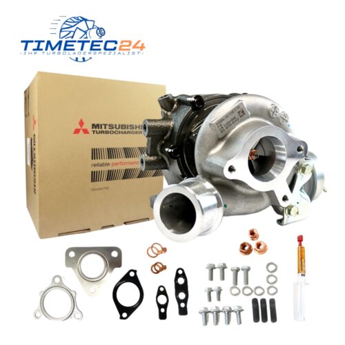 Original RED Turbolader MITSUBISHI FIAT 2.4 D 4x4 – 1515A295 / 49T3501412 + Montagesatz