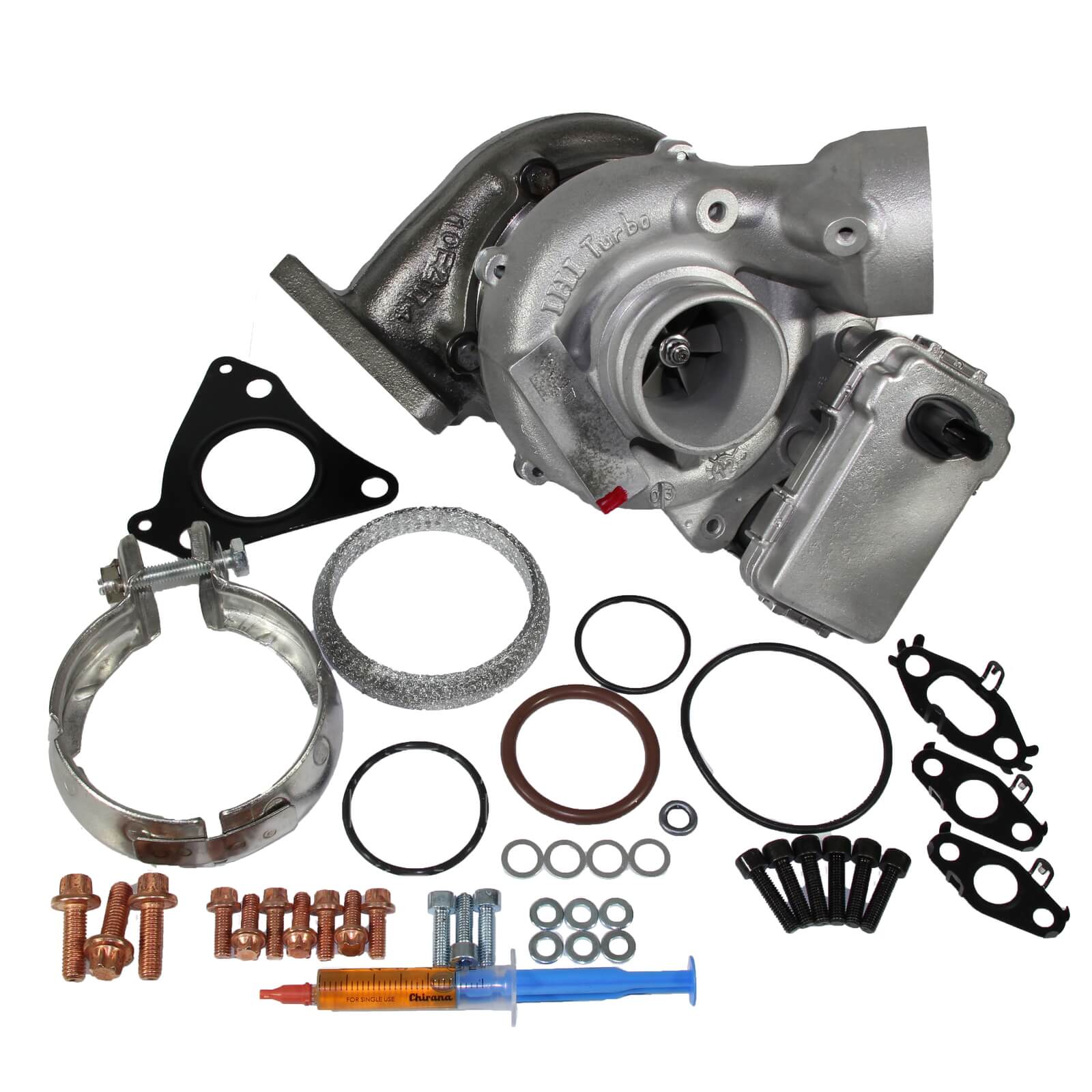 Turbolader MERCEDES Sprinter Vito Viano CDI bis 163PS A651090018680 VV21 + Montagesatz 1 Turbolader MERCEDES Sprinter Vito Viano CDI bis 163PS A651090018680 VV21 + Montagesatz