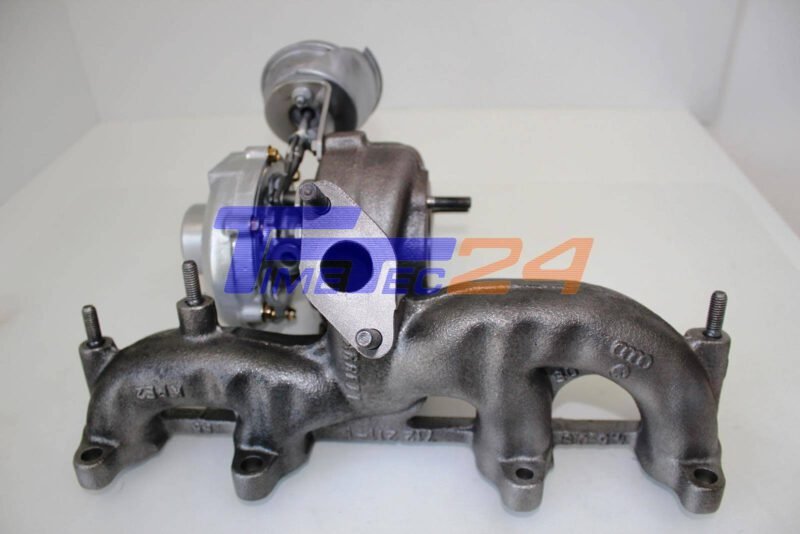 Turbolader AUDI VW FORD 1,9TDI 110PS AUY AFN 713673-6 + Montagesatz – Bild 4