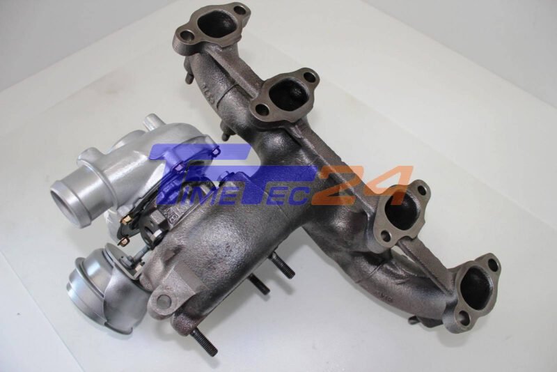 Turbolader AUDI VW FORD 1,9TDI 110PS AUY AFN 713673-6 + Montagesatz – Bild 3