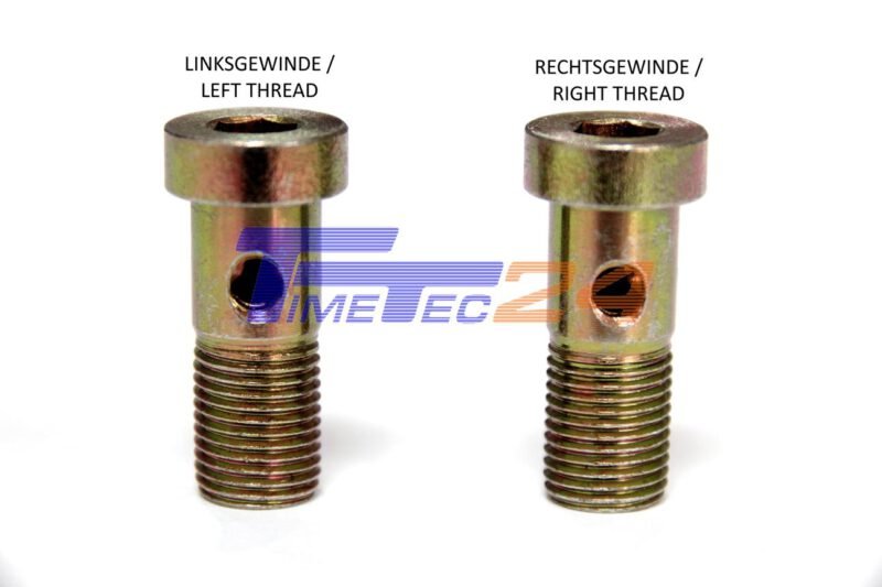 banjo bolt left-thread right-thread
