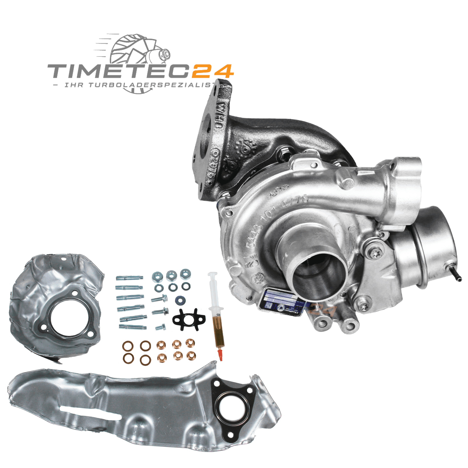 Turbolader NISSAN OPEL RENAULT MERCEDES 1.6dCi 66kW-96kW 54389700018 + Montagesatz 1 Turbolader NISSAN OPEL RENAULT MERCEDES 1.6dCi 66kW-96kW 54389700018 + Montagesatz