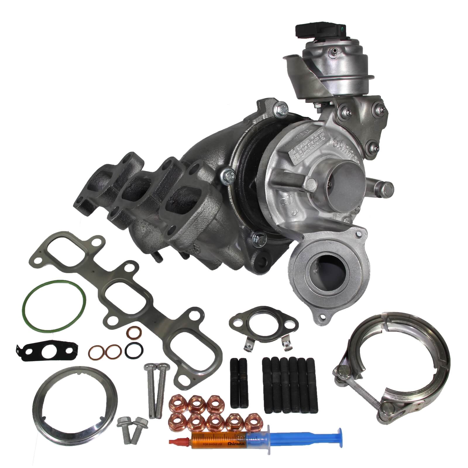 Turbolader SEAT SKODA VW 1.2TDI 55kW 75PS CFWA 789016-2 03P253019B + Montagesatz 1 03P253019B
