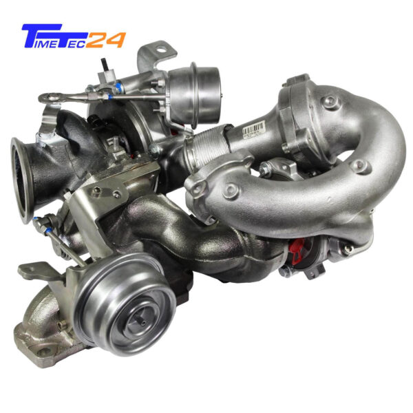 Turbolader Lancia Opel Saab 2.0BiTurbo 190PS A20DTR 10009500026 + Montagesatz – Bild 4