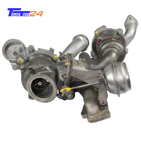 Turbolader BiTurbo Cadillac Lancia Saab 1.9D 190PS Z19DTR A19DTR 10009700005 + Montagesatz – Bild 5