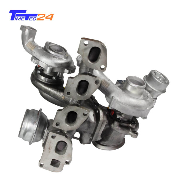 Turbolader BiTurbo Cadillac Lancia Saab 1.9D 190PS Z19DTR A19DTR 10009700005 + Montagesatz – Bild 3