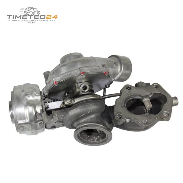 Turbolader 2.Stufe NISSAN OPEL RENAULT 2.3dCi CDTi 163PS 825758-4 + Montagesatz – Bild 4