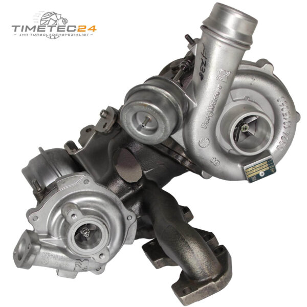 Turbolader Lancia Opel Saab Fiat 2.0BiTurbo 180PS - 190PS A20DTR + Montagesatz – Bild 4