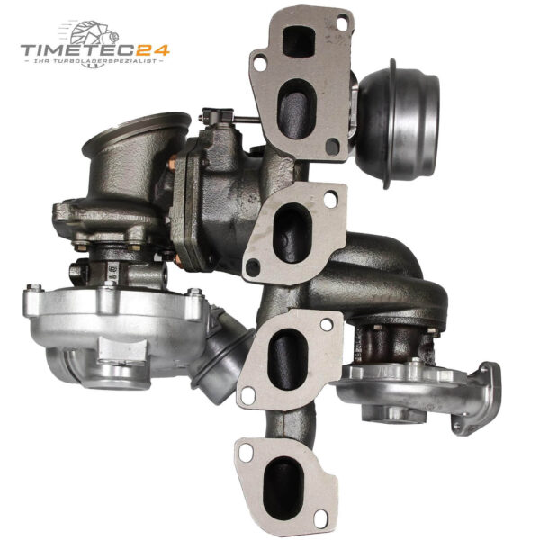 Turbolader Lancia Opel Saab Fiat 2.0BiTurbo 180PS - 190PS A20DTR + Montagesatz – Bild 5