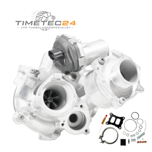 Turbolader für AUDI 186-200PS 06K145654J CZPA 2.0 1984 ccm + Montagesatz