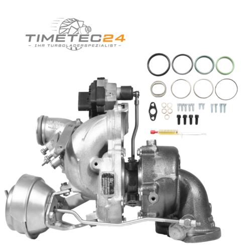 Turbolder für BMW 3.0 53039900403 N57 D30 C 280 kW + Montagesatz
