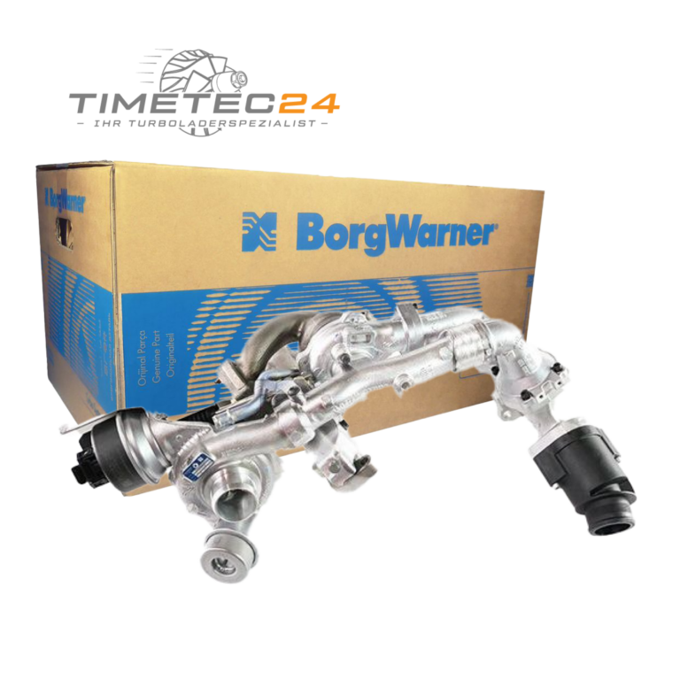 Neuer Original Bi-Turbolader VW Transporter T5 T6 2.0BiTDI 180PS CFCA 10009880098 + Montagesatz – Bild 2