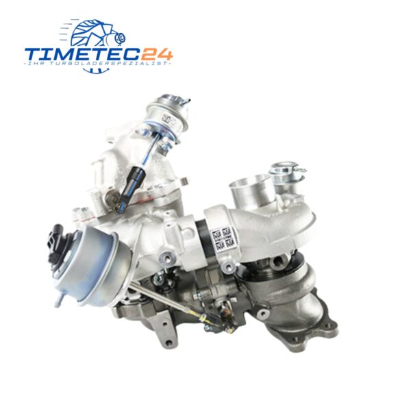 Neuer Original Turbolader Bi-Turbo für Mazda 129kW 810358-5005S + Montagesatz – Bild 2