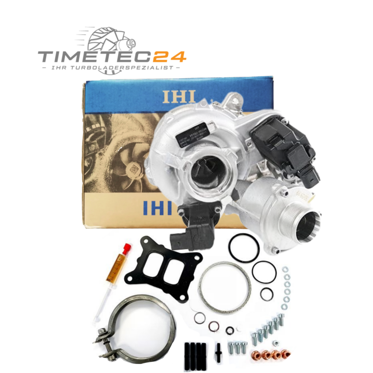 Neuer Original Turbolader 2.0L 1984ccm 265-310PS CJXA 9VA04 + Montagesatz