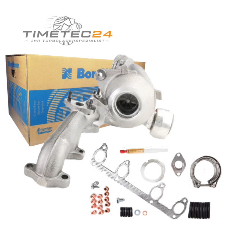 Neuer Original Turbolader AUDI VW 1.9TDI BLS 55-77kW 54399880072 + Montagesatz