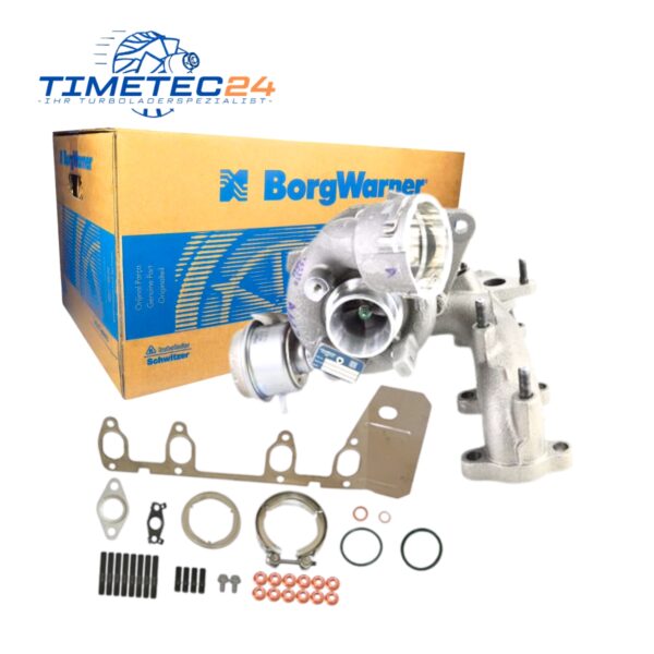 Neuer Original Turbolader AUDI VW 1.9TDI BLS 55-77kW 54399880072 + Montagesatz