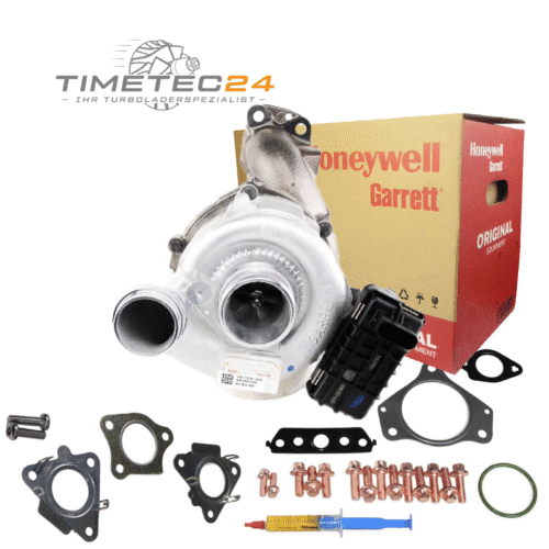 Neuer Original Turbolader MERCEDES 3.0 211-235PS OM642 6420905780 + Montagesatz