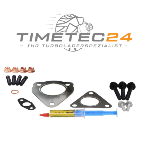 Original Dichtungssatz für AUDI VW Turbolader 454158-1 BVA + Starter-Keramiköl