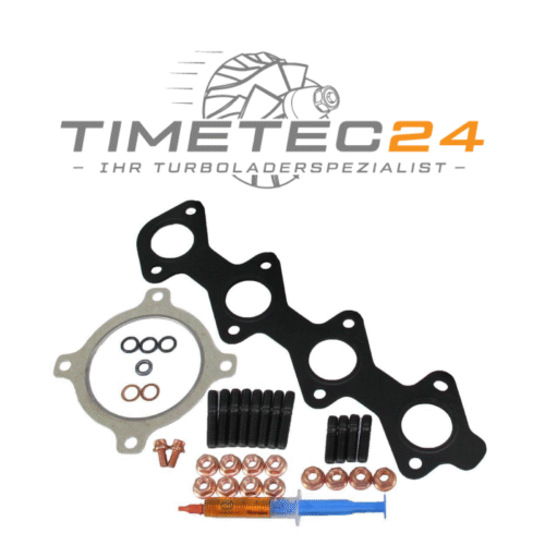 Original Dichtungssatz Turbolader für MERCEDES 53039707200 + Starter-Keramiköl