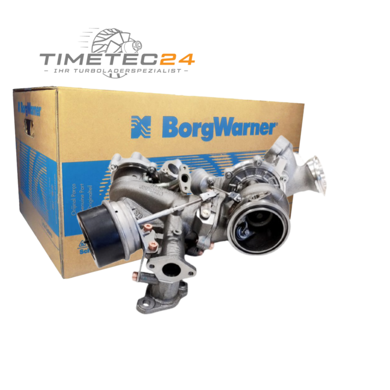 Neuer Original Bi-Turbolader Volvo 10009880354 110kW-147kW 2.0L + Montagesatz – Bild 4