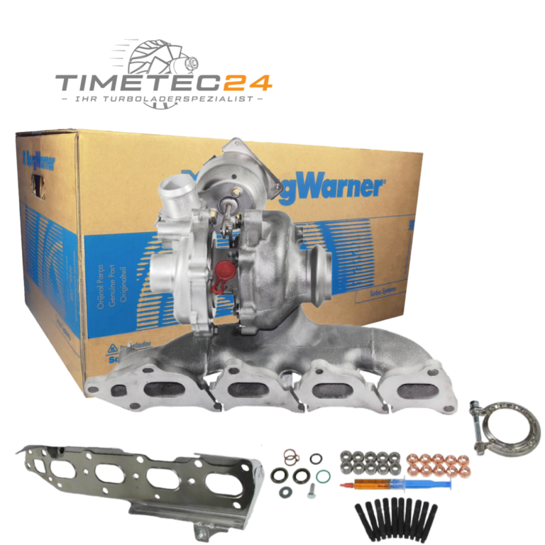 Neuer Original Turbolader Citroen Peugeot 2.0 110-163PS DW10FU 53039700521+ Montagesatz