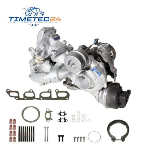 Turbolader VW Amarok 2.0BiTDI 120kW-132kW CDCA CNEA CSHA 03L145873C + Montagesatz