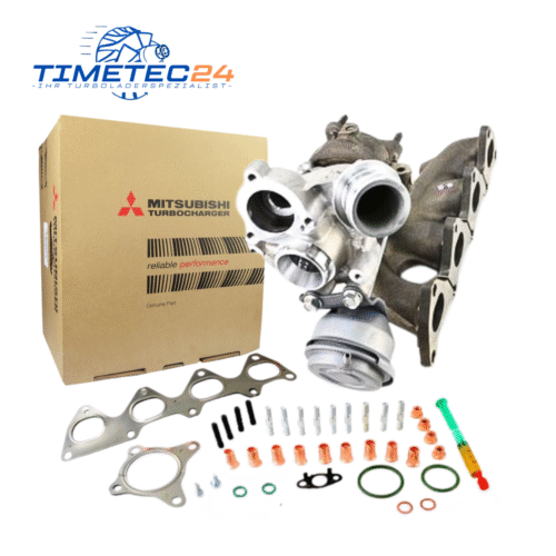 Neuer Original Mitsubishi Turbolader AUDI VW A3 GOLF 1.4 CAXA CAXC 49T7301005 + Montagesatz