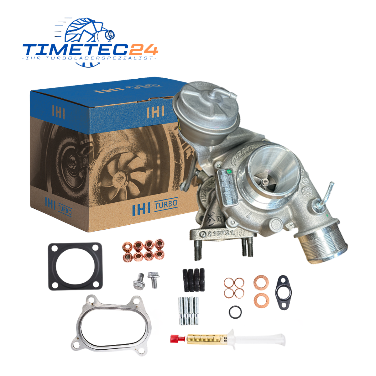 Neuer Original Turbolader ALFA-ROMEO FIAT LANCIA OPEL 1.4 105-120PS 55220546 + Montagesatz 1 Neuer Original Turbolader ALFA-ROMEO FIAT LANCIA OPEL 1.4 105-120PS 55220546 + Montagesatz