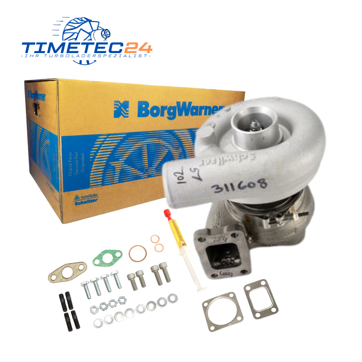 Neuer Original Turbolader IVECO DEUTZ 04235557KZ + Montagesatz 1 Neuer Original Turbolader IVECO DEUTZ 04235557KZ + Montagesatz