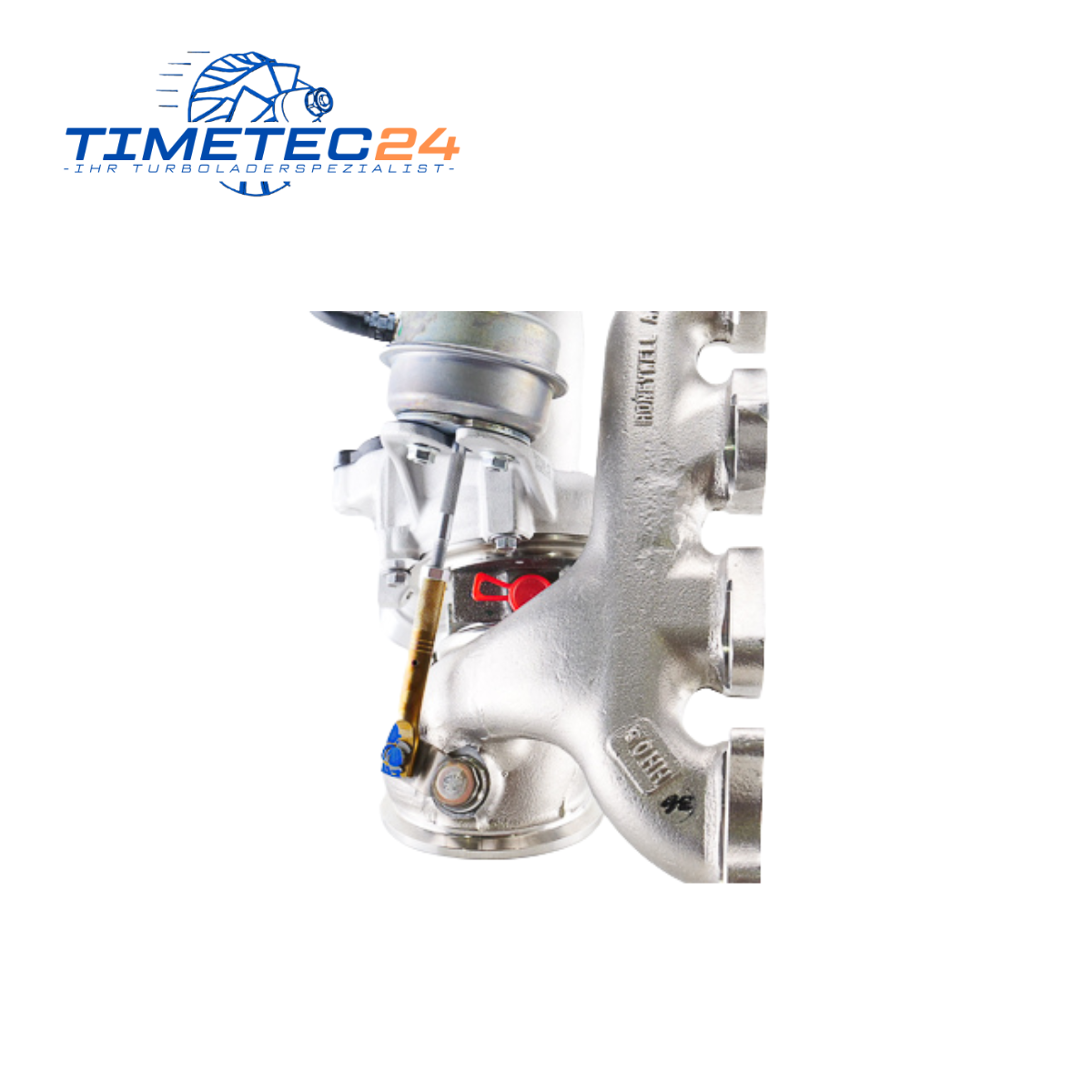 Original RED Turbolader Opel / Chevrolet 1.4 Turbo ECOTEC – E55565353 / 781504-0007 + Montagesatz 5 Neuer Original Turbolader OPEL CHEVROLET 1.4Turbo 140PS 781504-1 + Montagesatz