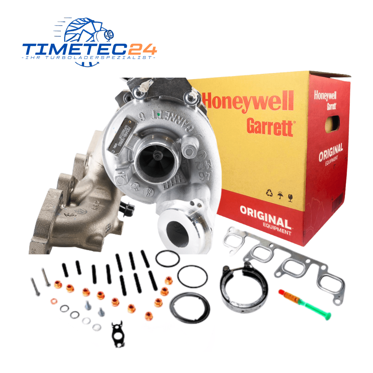 Original RED Turbolader VW SEAT 2.0 TDI – 03L253019Q / 7854485 + Montagesatz 1 Neuer Original Turbolader AUDI SEAT SKODA VW 2.0TDI 163-177PS 03L253019Q + Montagesatz
