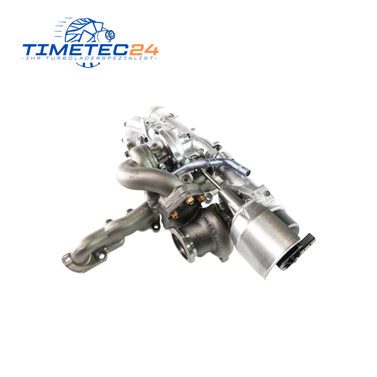 Neuer Original Bi-Turbolader VW T5 T6 2.0 BiTDI 180 PS CFCA – 10009880098 / 03L145715J + Montagesatz 3 Neuer Original Bi-Turbolader VW Transporter T5 T6 2.0BiTDI 180PS CFCA 10009880098 + Montagesatz