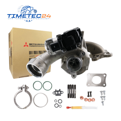 Neuer Original Turbolader AUDI SEAT VW 1.4TSI 115-125PS 04E145721R+ Montagesatz