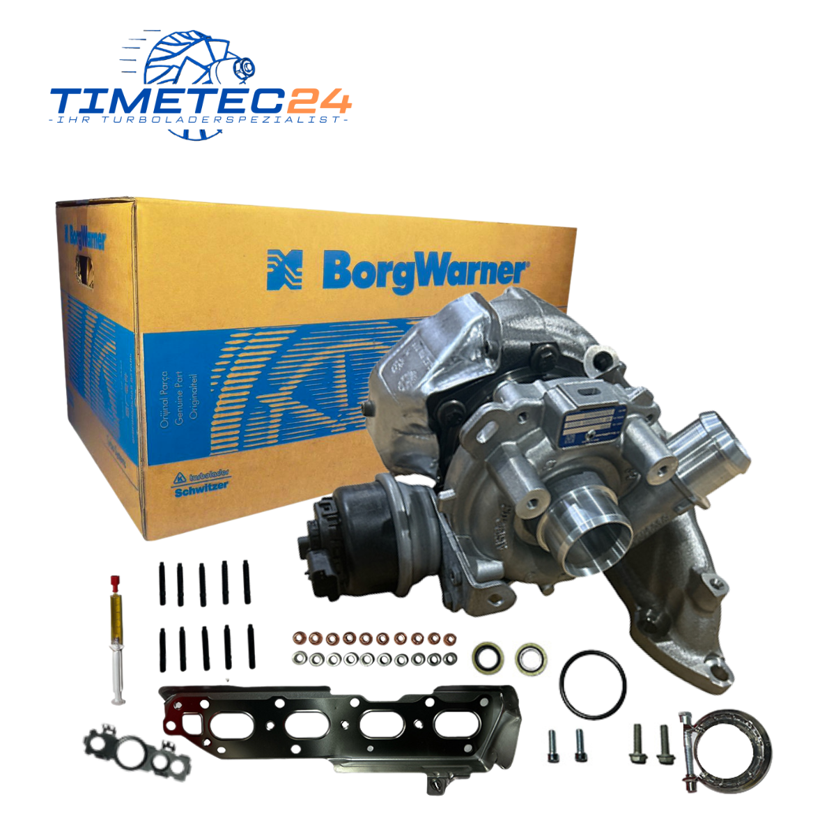 Original RED Turbolader DS FIAT FORD OPEL 2.0TDCi HDi 120-209PS 6001080002 + Montagesatz 1 Neuer Original Turbolader DS FIAT FORD OPEL 2.0TDCi HDi 120-209PS 6001080002 + Montagesatz