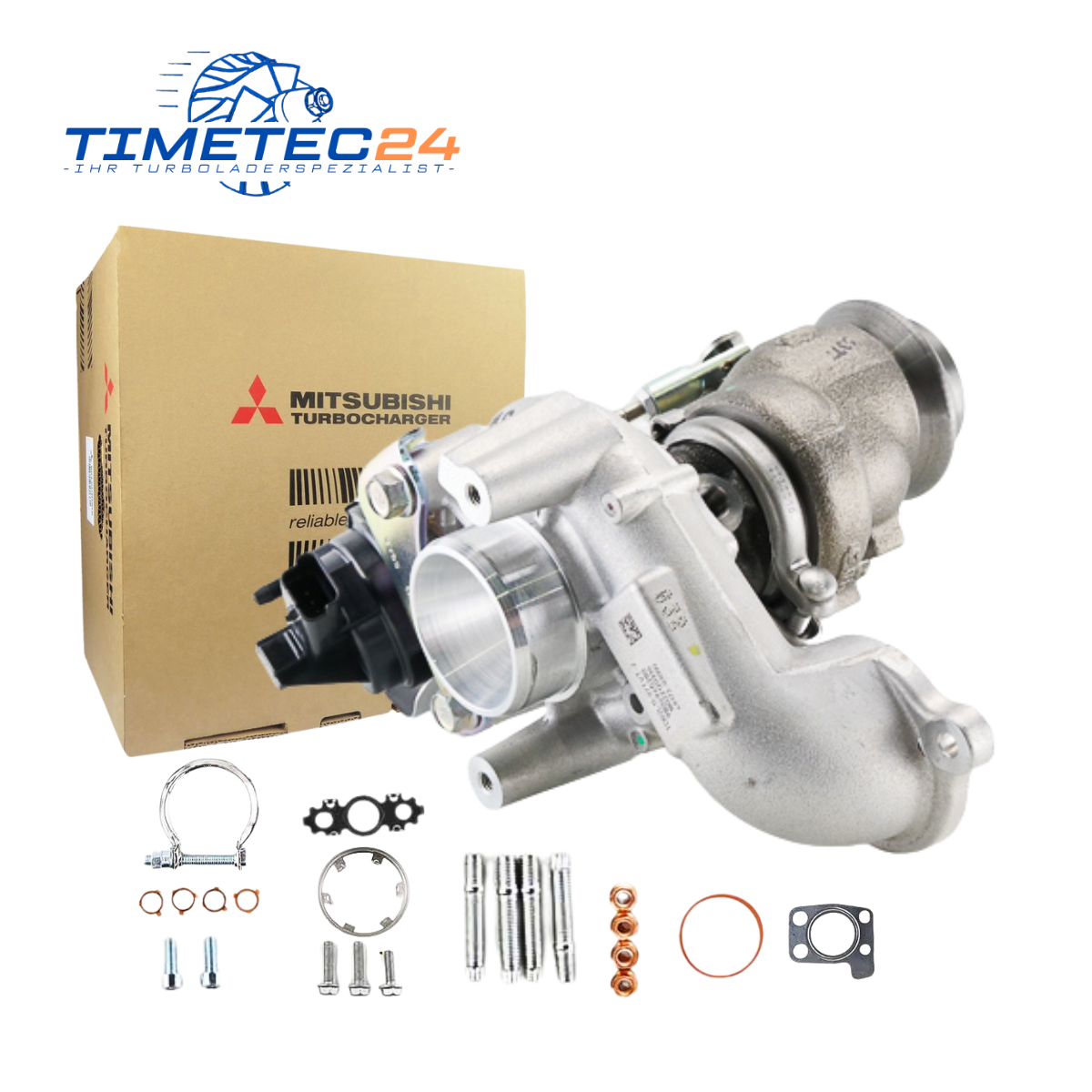 Neuer Original Turbolader FORD PEUGEOT 1.6 BlueHDi 100 – 1873215 / 4917203000 + Montagesatz 1 Neuer Original Turbolader CITROEN DS FORD 1.5 TDCi 75-102PS OPEL FM5Q6K682BA + Montagesatz