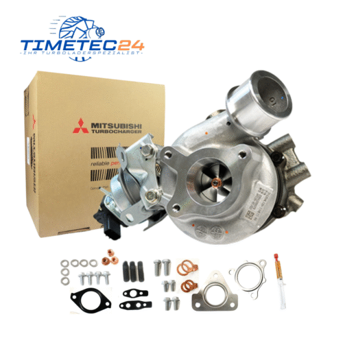 Neuer Original Turbolader FIAT Fullback 2.4D 154-181PS 6000611738 + Montagesatz